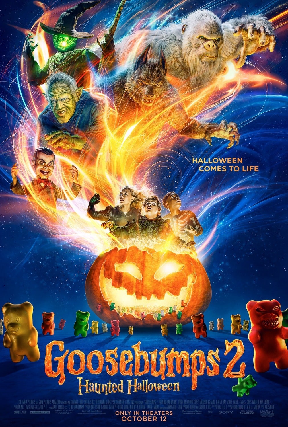 مورمور۲: هالووین جن‌زده (Goosebumps 2: Haunted Halloween)