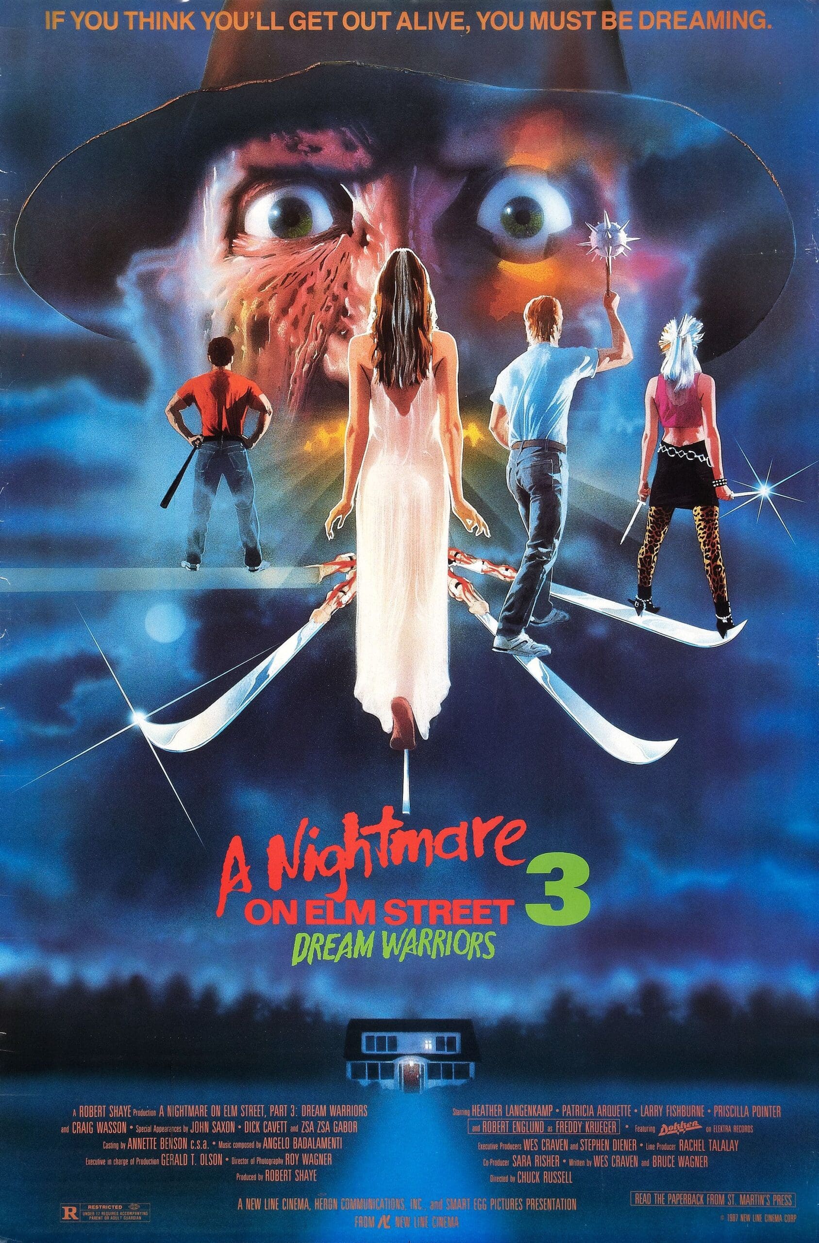 کابوس در خیابان الم 3: جنگجویان رؤیا (A Nightmare on Elm Street 3: Dream Warriors)