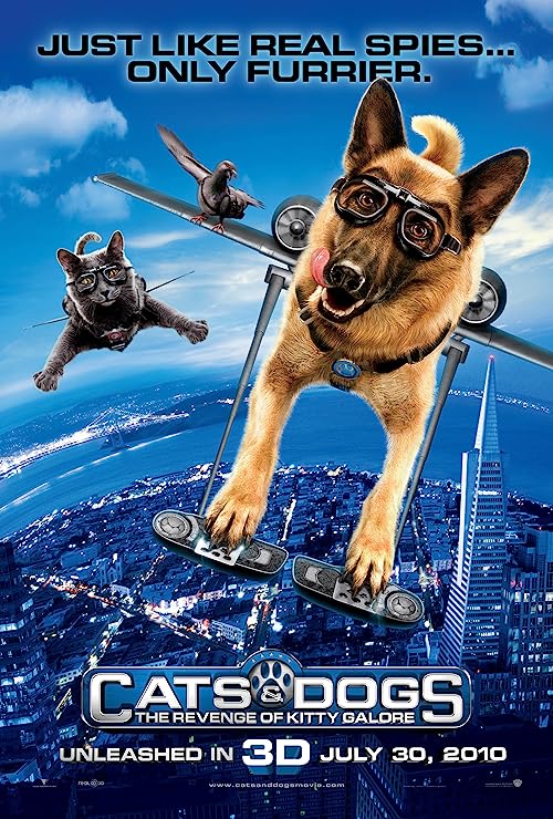گربه‌ها و سگ‌ها: انتقام از کیتی گالور (Cats & Dogs: The Revenge of Kitty Galore)