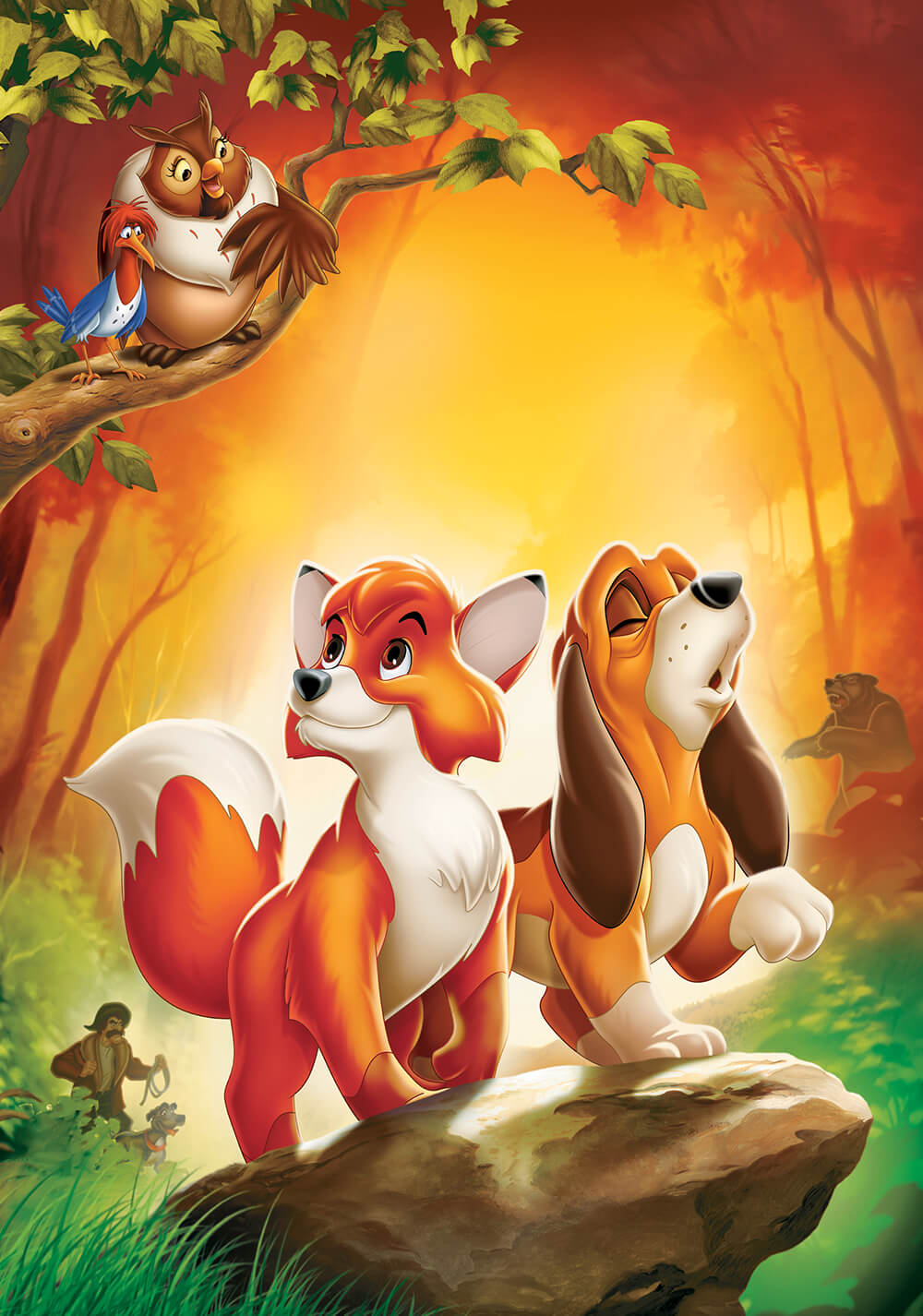 روباه و سگ شکاری (The Fox and the Hound)
