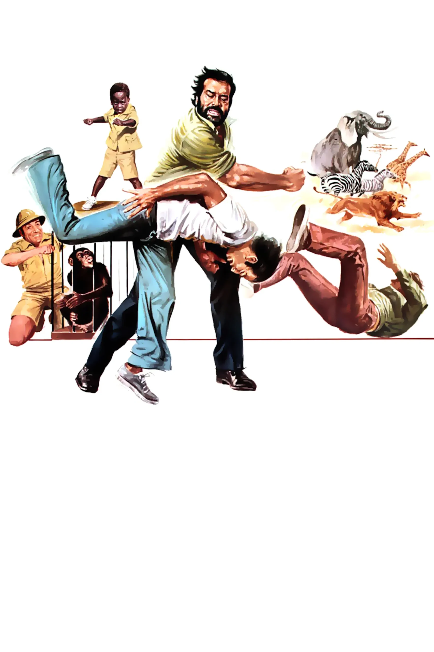 پا‌گنده در آفریقا (Knock-Out Cop)