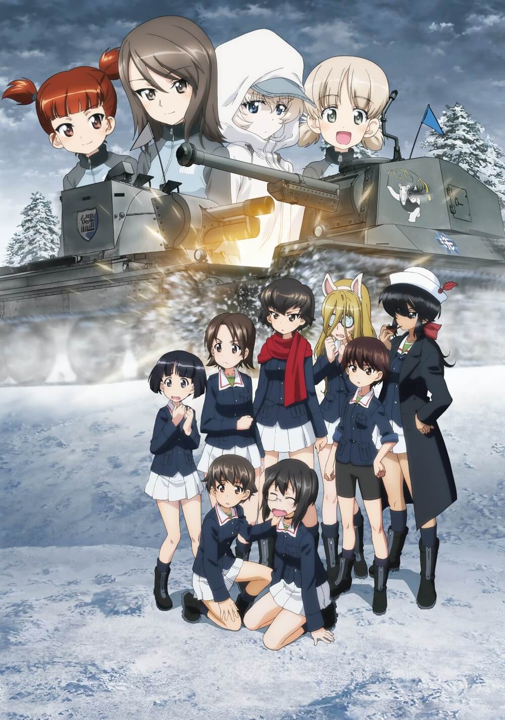 دختران و تانک ها (Girls & Panzer: Saishuushou Part 4)