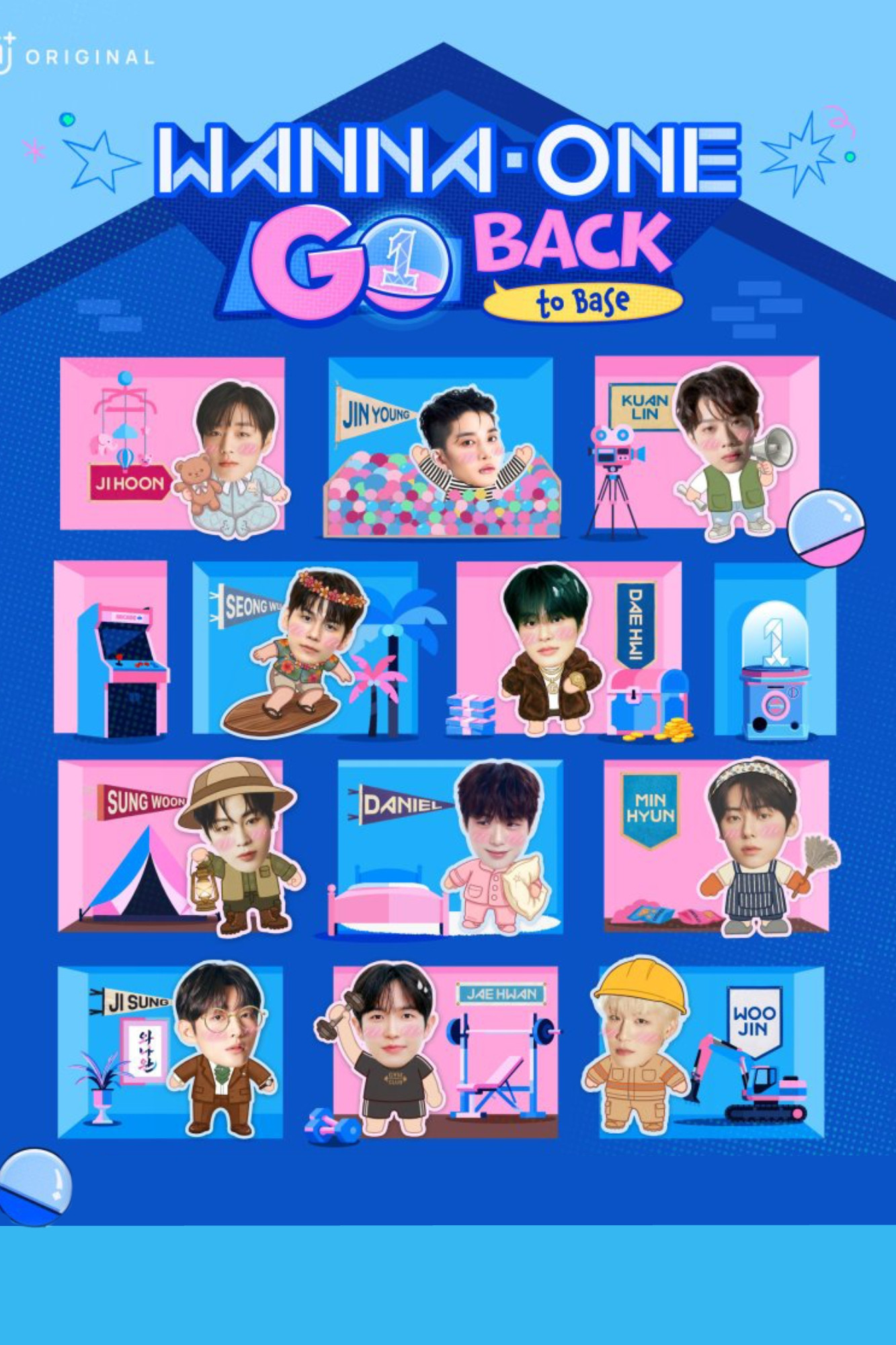 می‌خوام یه بار برم: برگشت به پایگاه (Wanna One Go: Back to Base)